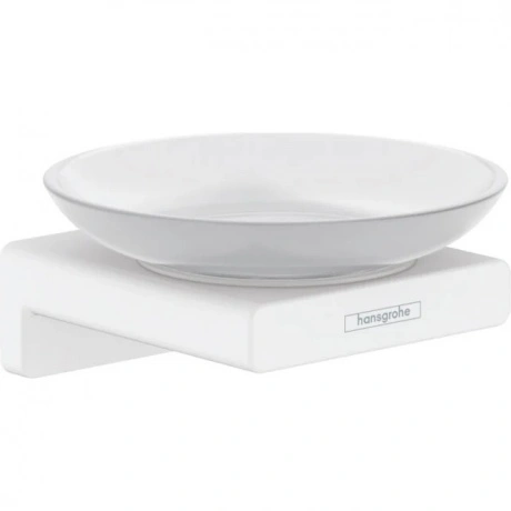 Мыльница Hansgrohe AddStories 41746700 матовый белый