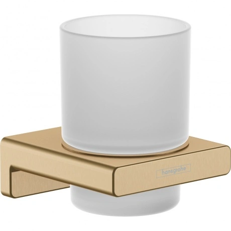 Стаканчик для зубных щеток Hansgrohe AddStories 41749140 бронза