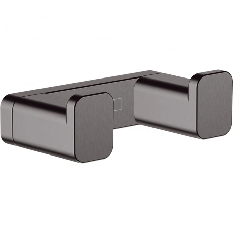 Двойной крючок Hansgrohe AddStories 41755340 черный хром