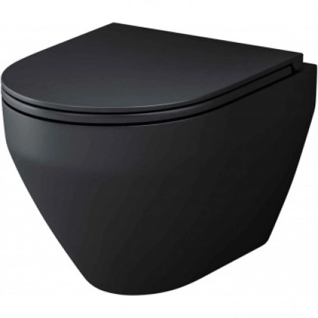 Унитаз подвесной AM.PM Spirit 2.0 C701700MBSC черный