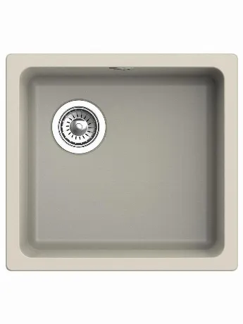 RIVELATO Мойка BERKANA 45 1-чаш 485*455, монтаж: универсальный, ...