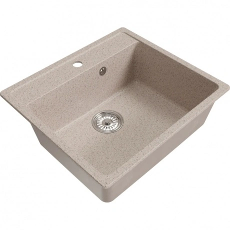 Мойка MIXLINE ML-GM15 песочная (302)  560*500*180мм NEW (551912)