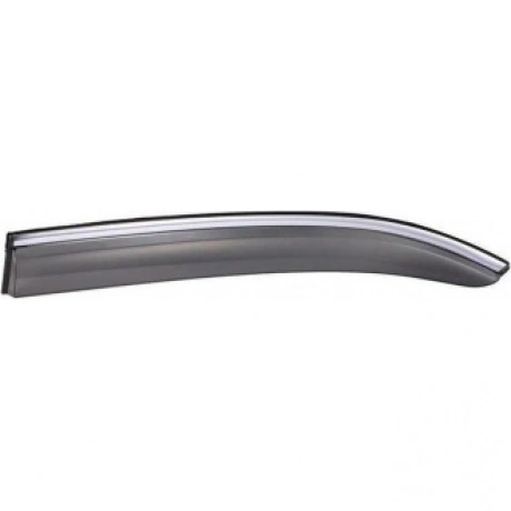 Ветровики SkyLine MB C-Class IV (W205) SD (with chrome molding) ...