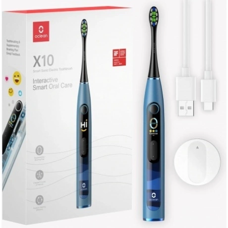 Электрическая зубная щетка Oclean X 10 (Синий)