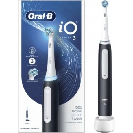 Зубная щетка Braun Oral-B iO Series 3 Black (Чёрный) (Россия)