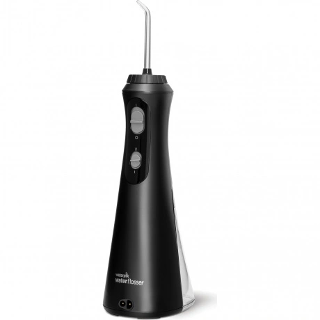 Ирригатор Waterpik WP-492 EU портатив. импульсн. 4насад. черный