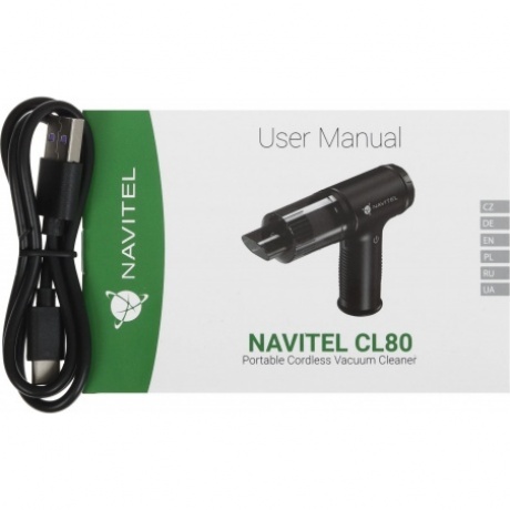 Пылесос Автомобильный Navitel CL80 черный 80Вт - фото 11