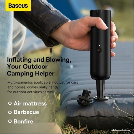Автомобильный пылесос Baseus A3lite Black (VCAQ050001) - фото 11