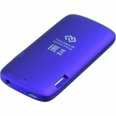 Цифровой плеер Digma B4 8Gb Blue - фото 3