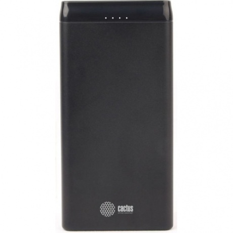Внешний аккумулятор Cactus CS-PBFSFT-10000 10000mAh черный - фото 1