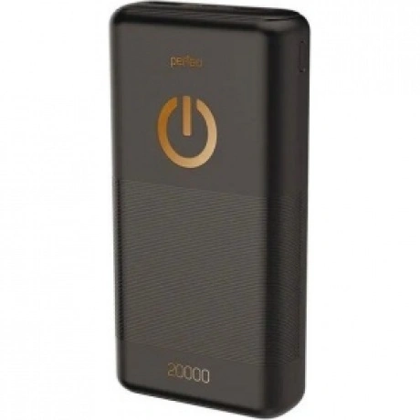 Внешний аккумулятор Perfeo Powerbank 20000mAh Black PF_B4298