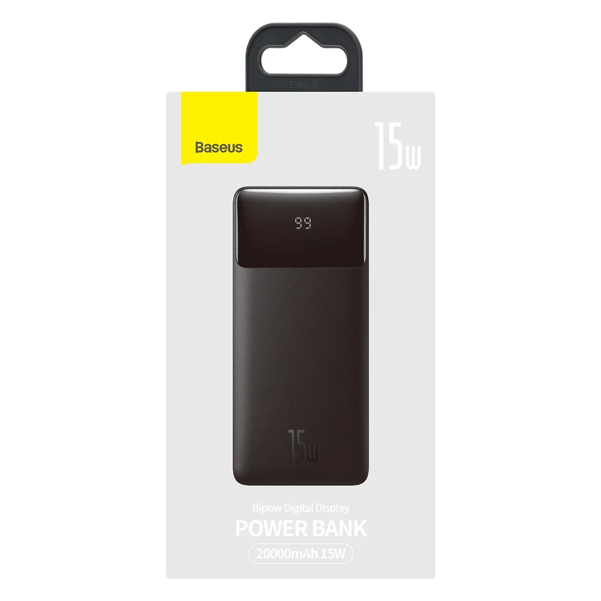 Внешний аккумулятор Baseus Bipow Digital Display Black (PPBD050101) - фото 6