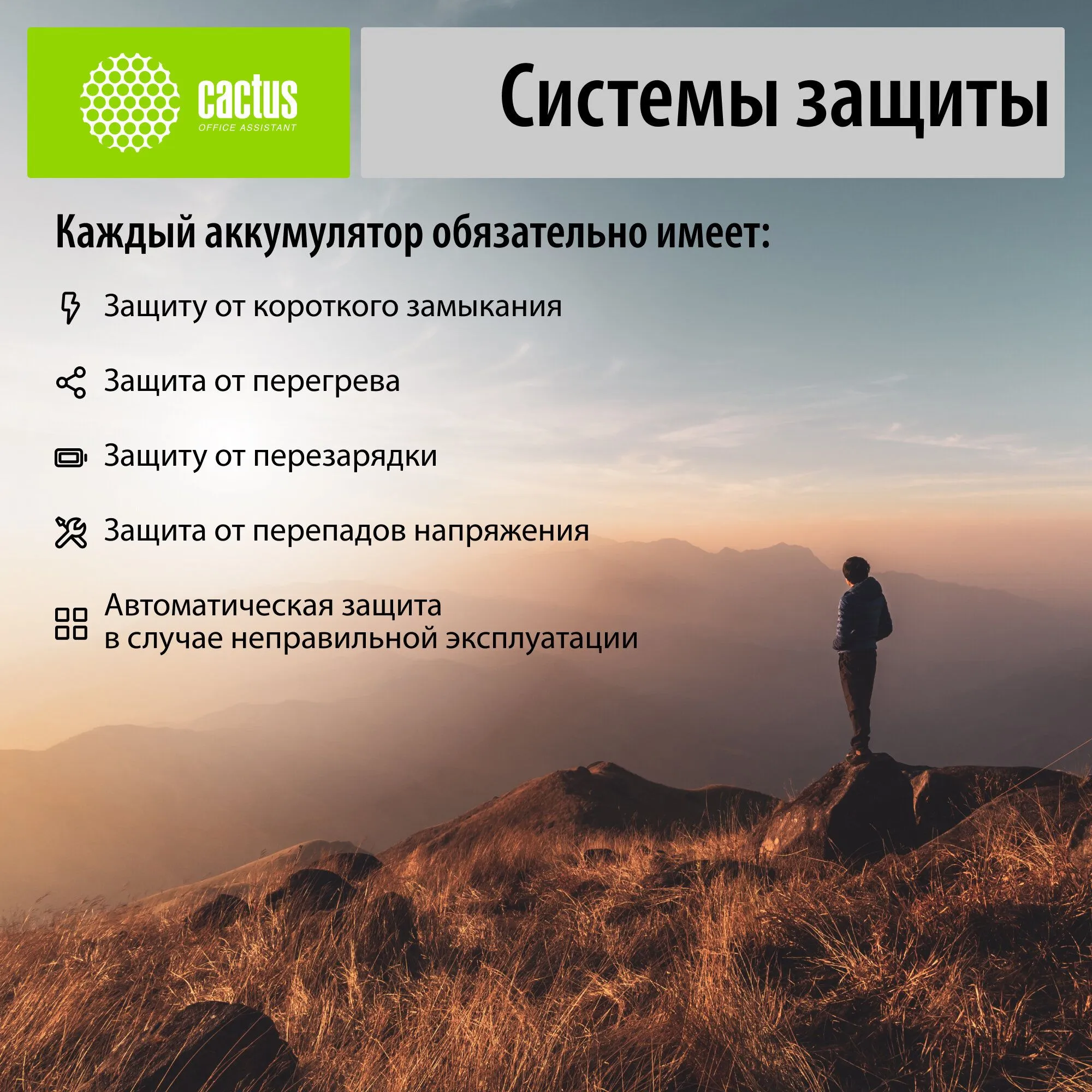 Внешний аккумулятор Cactus CS-PBFSRT-10000,  10000мAч,  черный - фото 20