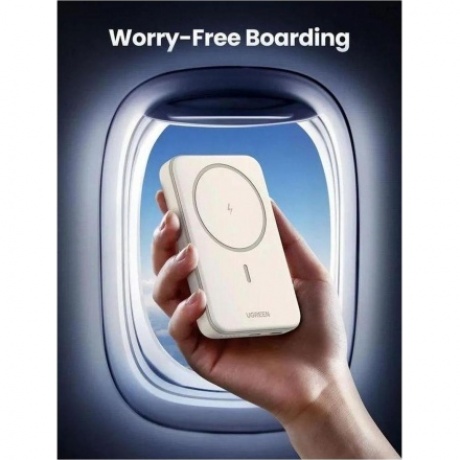 Портативное зарядное устройство Ugreen PB561 Off-White (25208) 10000mAh - фото 8