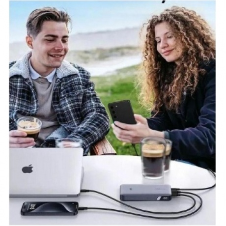Портативное зарядное устройство Ugreen PB720 Grey (25188) 20000mAh - фото 4