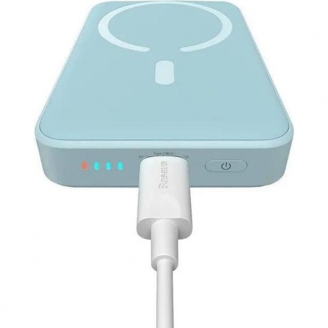 Портативное зарядное устройство Baseus PPCXM10 Blue (PPCX110103) - фото 2