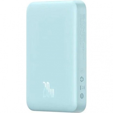 Портативное зарядное устройство Baseus PPCXM10 Blue (PPCX110103) - фото 6