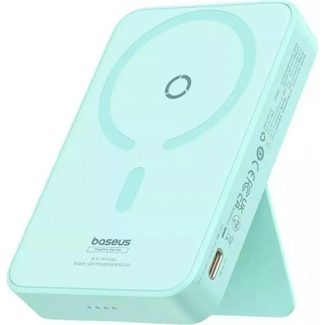 Портативное зарядное устройство Baseus MagPro Peppermint Blue (P...