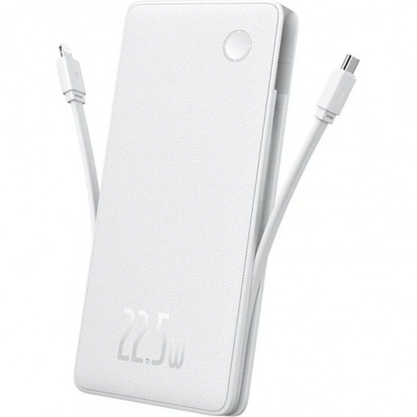Портативное зарядное устройство Baseus Airpow Lite Moon White (P...