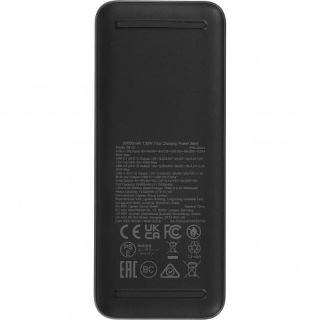 Портативное зарядное устройство Ugreen PB721 Space Gray (35524B) - фото 3