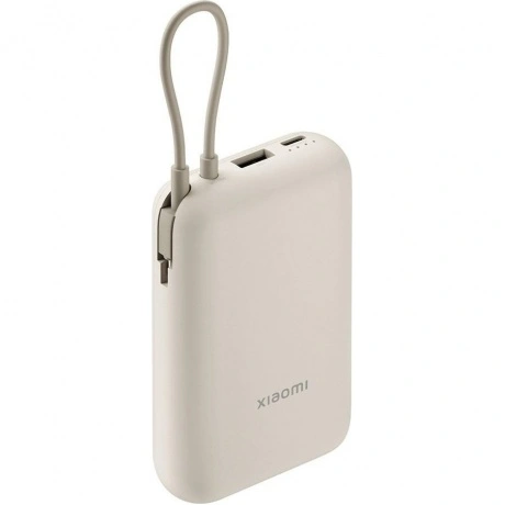 Внешний аккумулятор Xiaomi Power Bank 10000mAh (встроенный кабел...