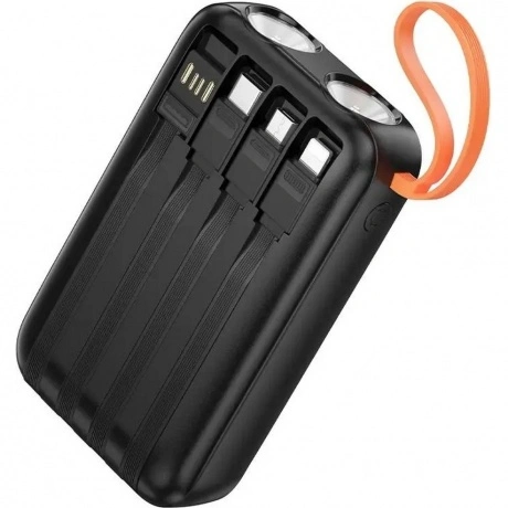 Мобильный аккумулятор Hoco J151 10000mAh 2A черный (53350)