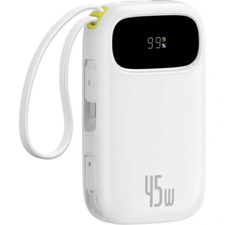 Baseus EnerFill FC31 Qpow 3 Display Power Bank 10000mAh 45W Moon...
