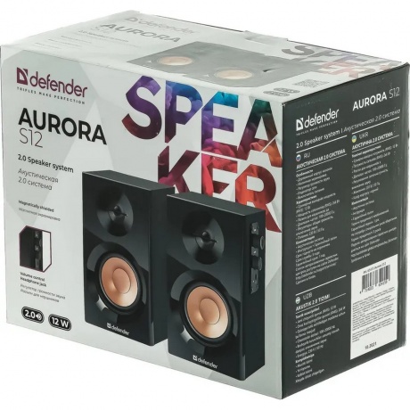 Портативная акустика Defender Aurora S12 65415 - фото 10