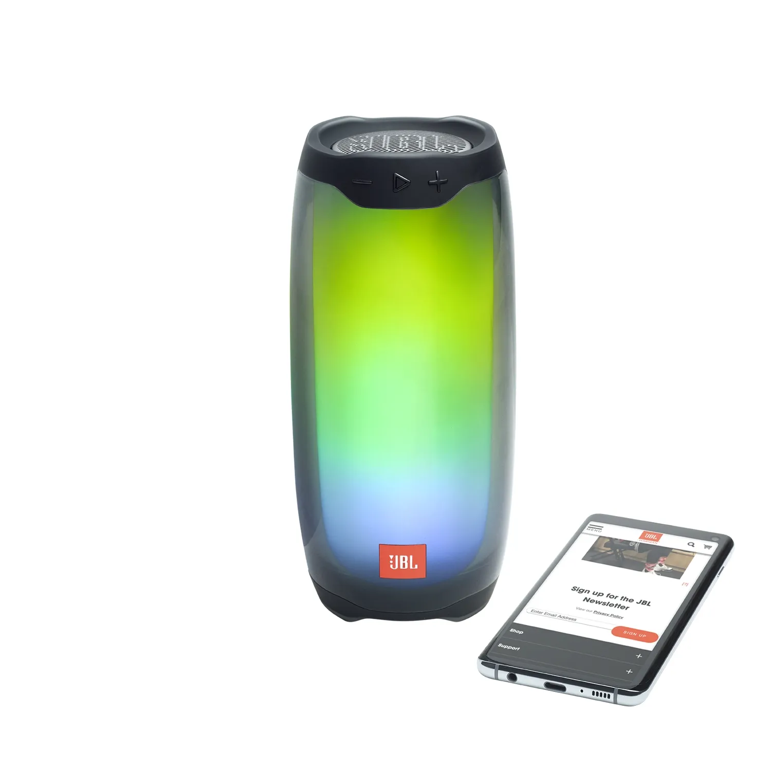 Портативная акустика JBL Pulse 4 Black - фото 2