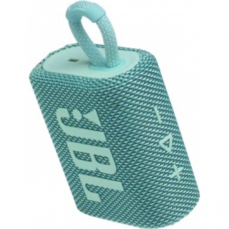 Портативная акустика JBL GO 3 бирюзовая - фото 7