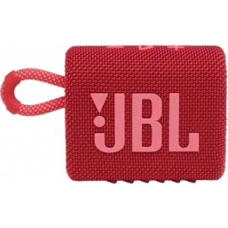 Портативная акустика JBL GO 3 красная - фото 2