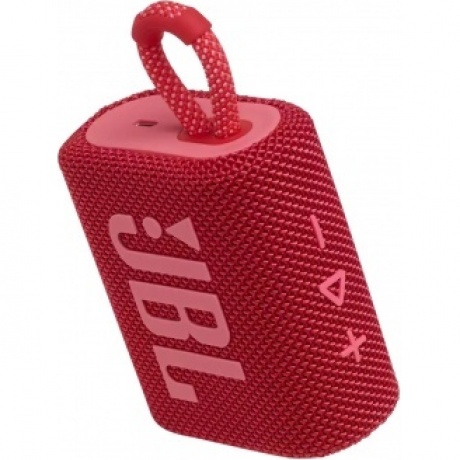 Портативная акустика JBL GO 3 красная - фото 7