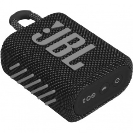 Портативная акустика JBL GO 3 черная - фото 8