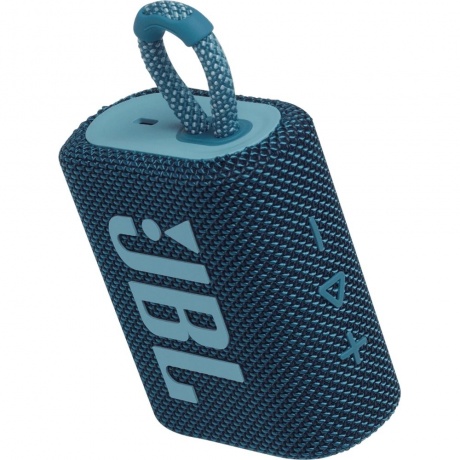 Портативная акустика JBL GO 3 Blue - фото 3
