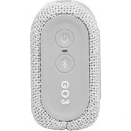 Портативная акустика JBL GO 3 White - фото 5