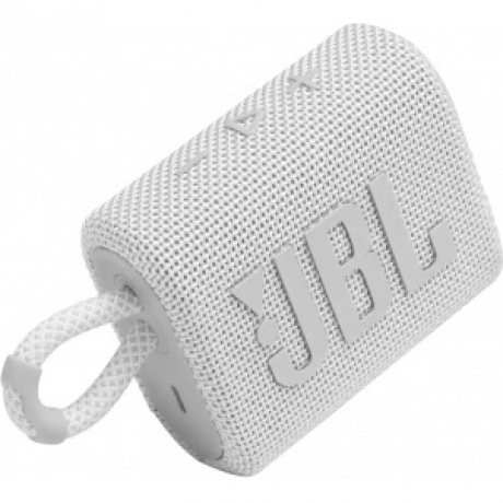 Портативная акустика JBL GO 3 White - фото 6