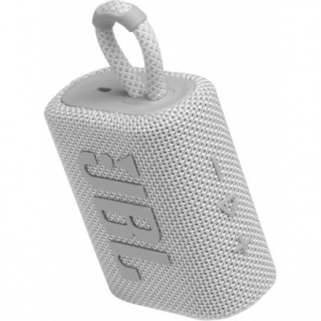 Портативная акустика JBL GO 3 White - фото 7