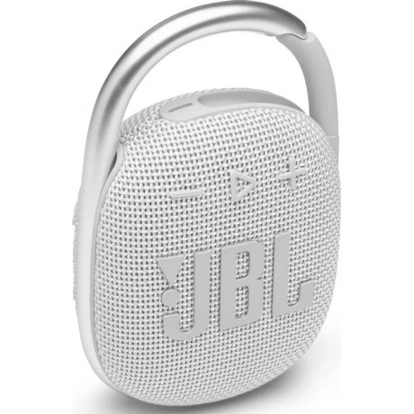 Портативная акустика JBL Clip 4 белый - фото 1