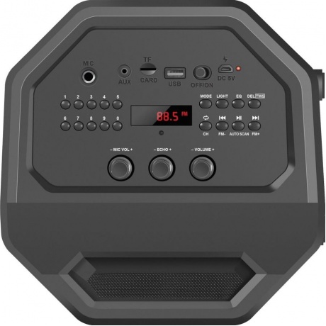 Портативная акустика Defender Rage (65109) черный - фото 4