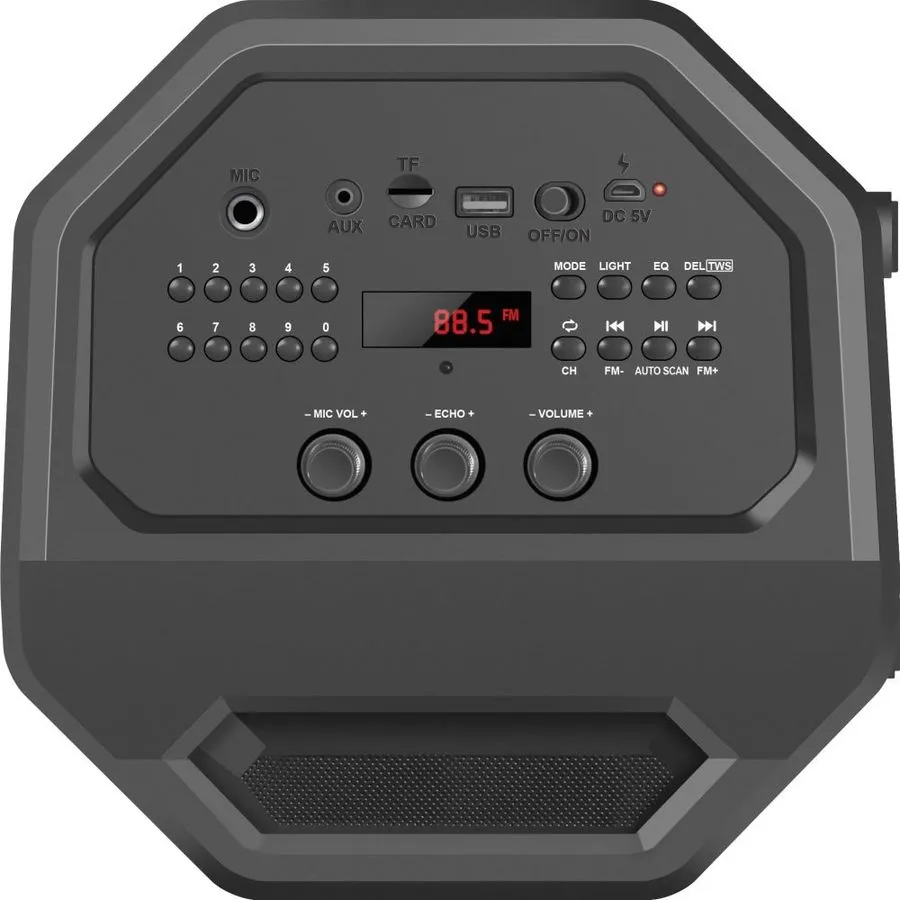 Портативная акустика Defender Rage (65109) черный - фото 4