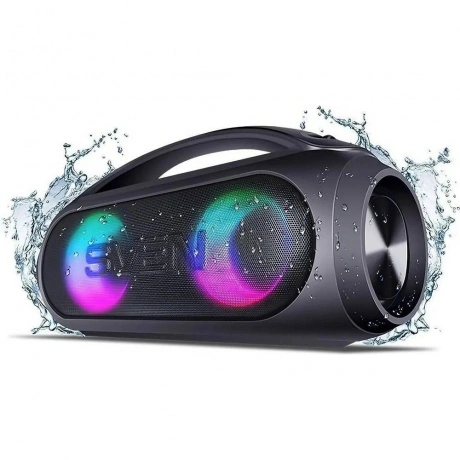 Портативная акустика Sven PS-380 2.0 чёрные (SV-021290)