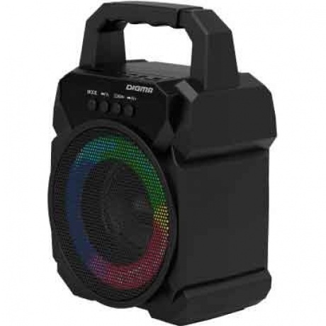 Портативная акустика Digma D-PS1500 черный (SP1500B) - фото 4