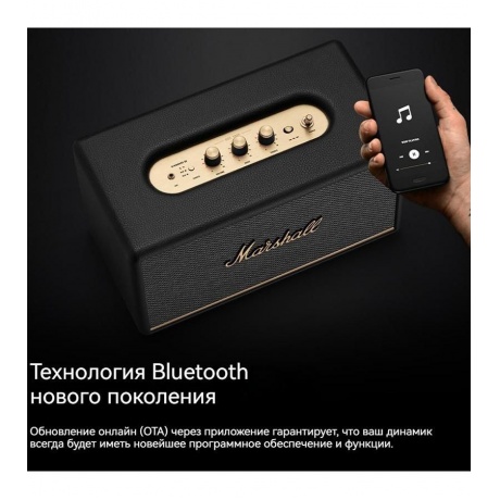 Портативная акустика Marshall Woburn III Black - фото 11