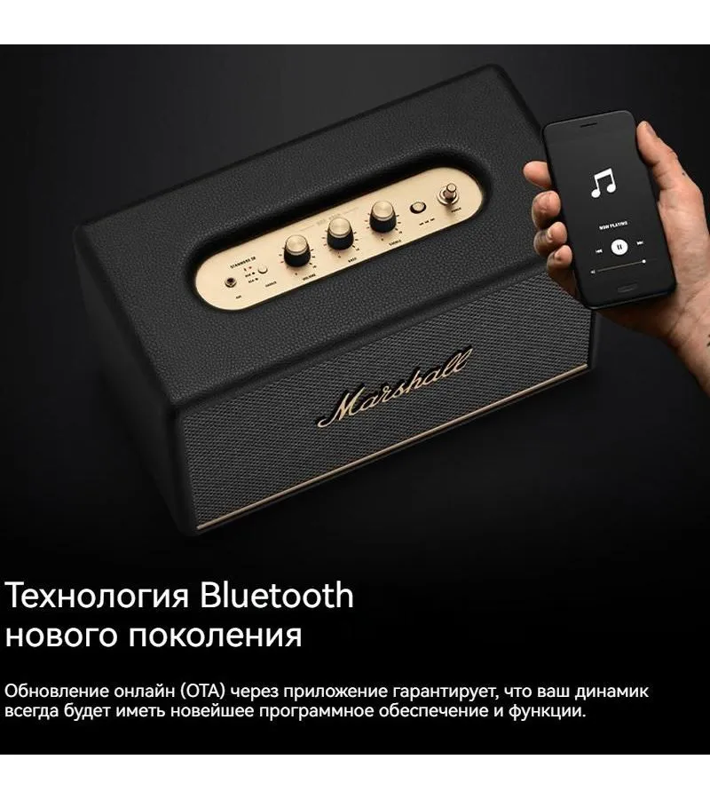 Портативная акустика Marshall Woburn III Black - фото 11