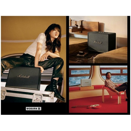 Портативная акустика Marshall Woburn III Black - фото 6