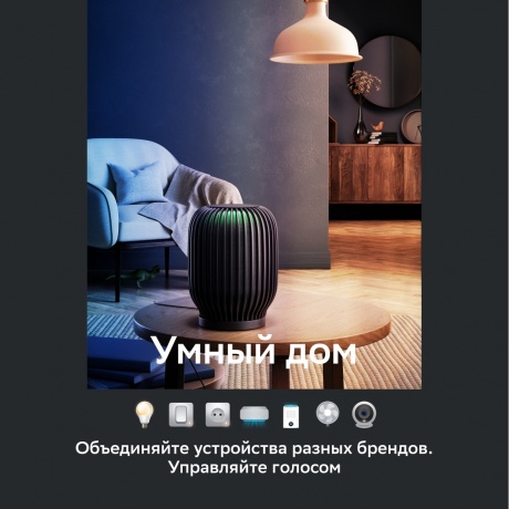 Умная колонка Sber Boom черный (SBDV-00090A) - фото 9