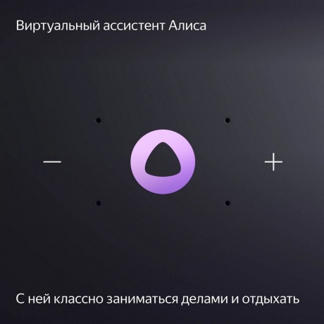 Умная колонка Яндекс Станция Миди YNDX-00054 (черный) - фото 12