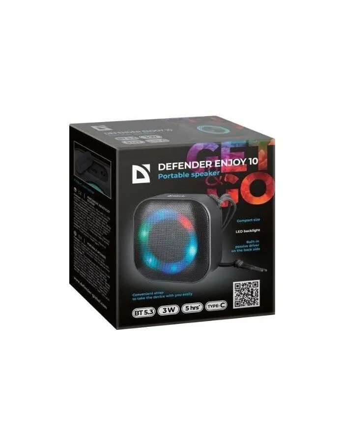 Портативная акустика Defender Enjoy 10 65009 - фото 3