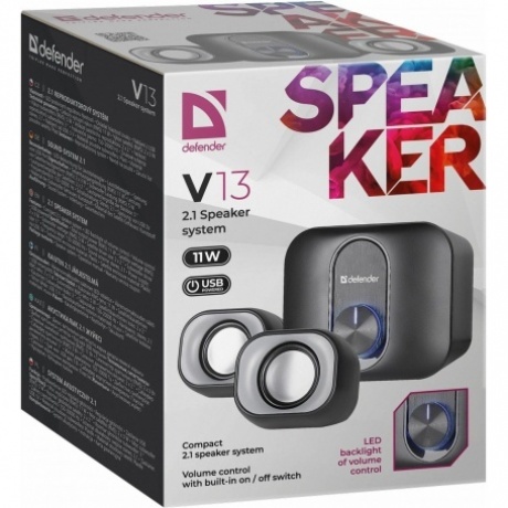Портативная акустика Defender V13 65213 - фото 2