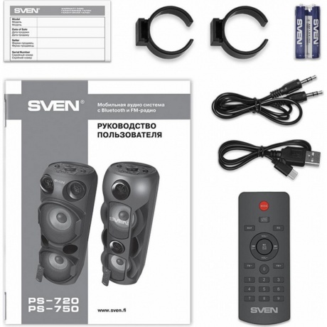 Портативная акустика Sven PS-750 - фото 7